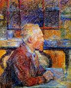 Vincent Van Gogh Vincent van Gogh, pastel drawing by Henri de Toulouse Lautrec oil painting on canvas